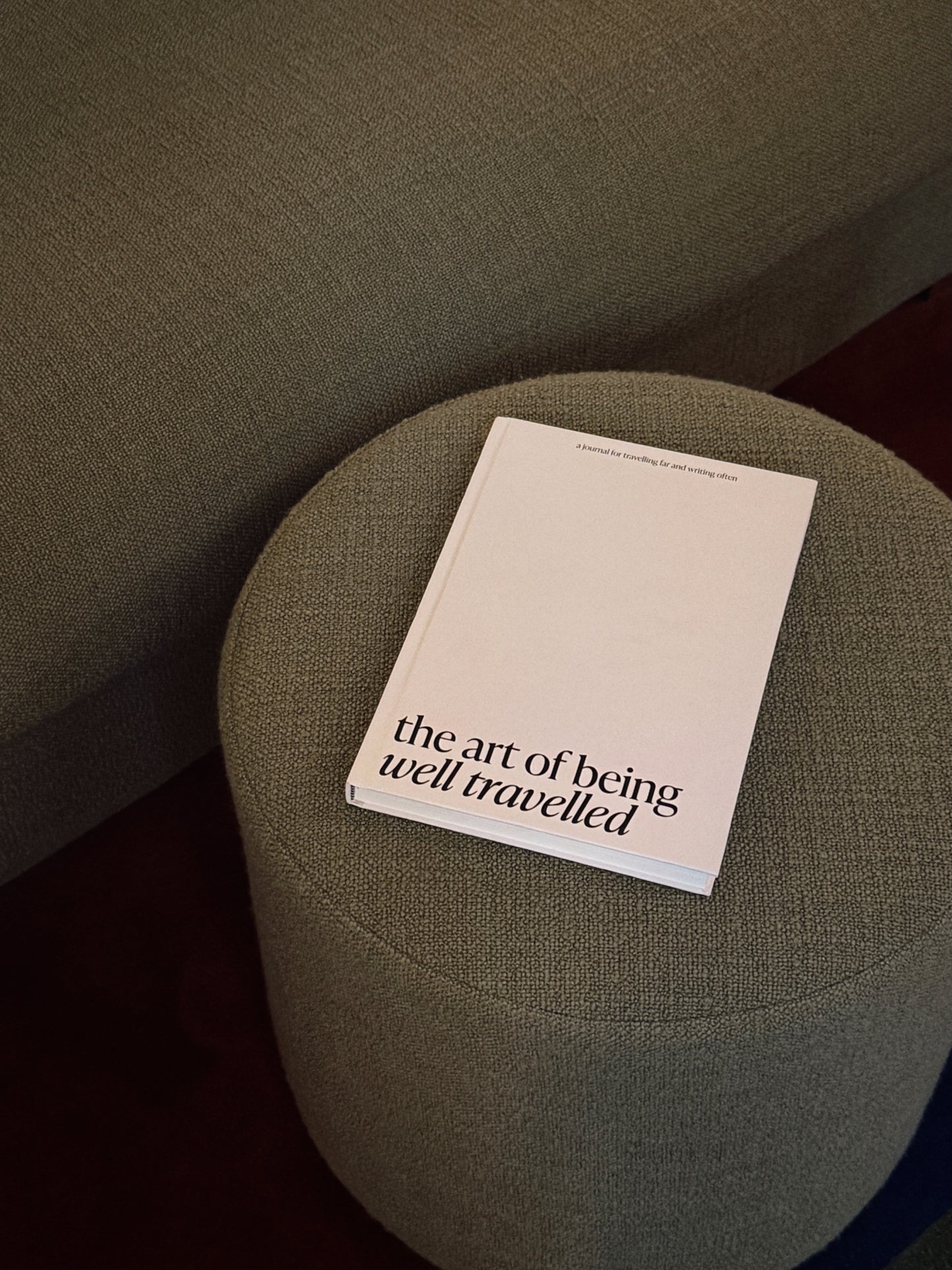 duffle bag + journal bundle