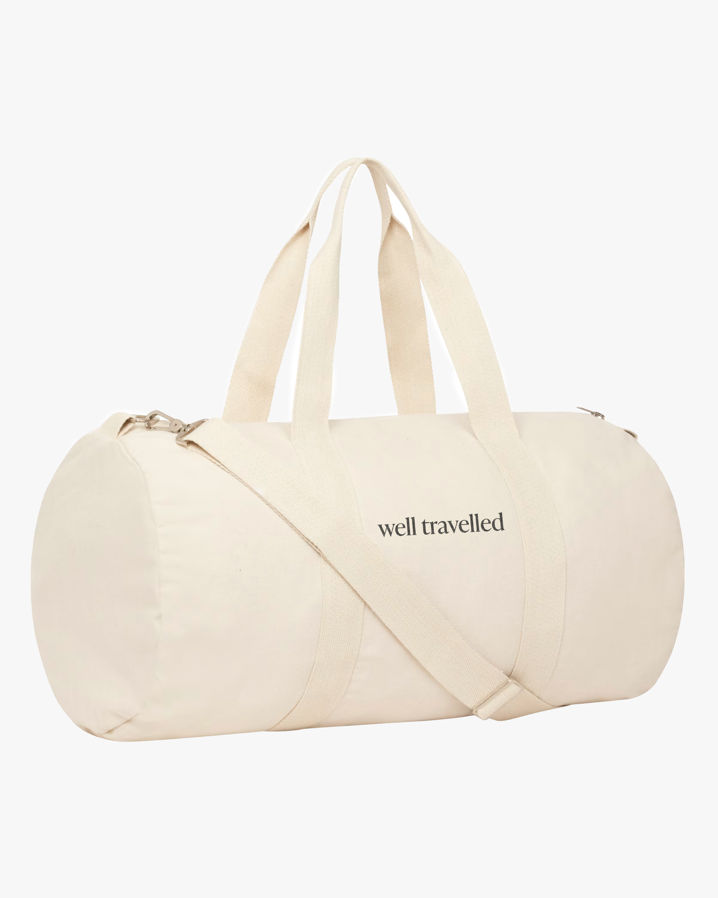 duffle bag + journal bundle